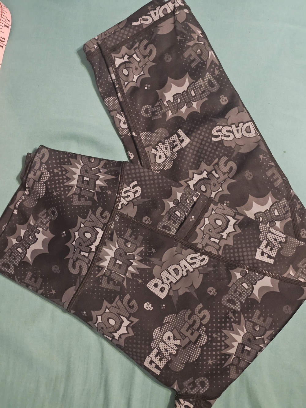 Constantly Varied Gear Black & Gray Fearless capris - Medium
